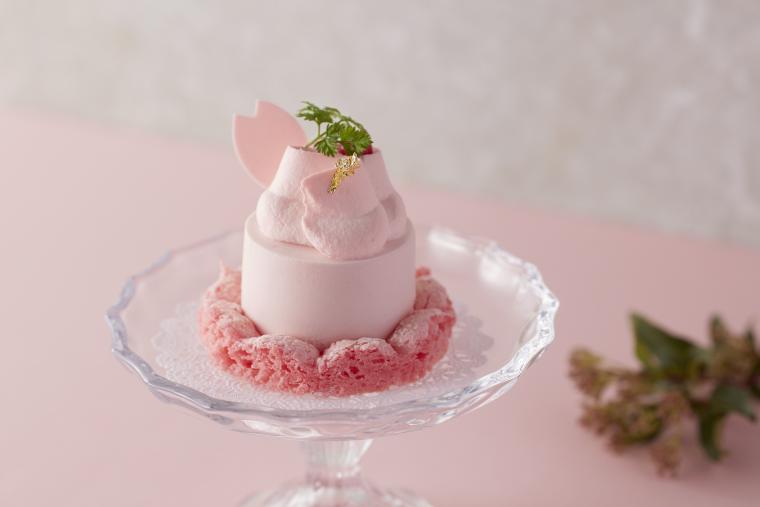 桜のダックワーズ