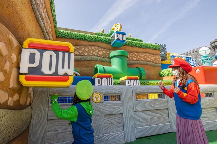 USJ スーパー・ニンテンドー・ワールド「ノコノコ ・POW ブロックパンチ」