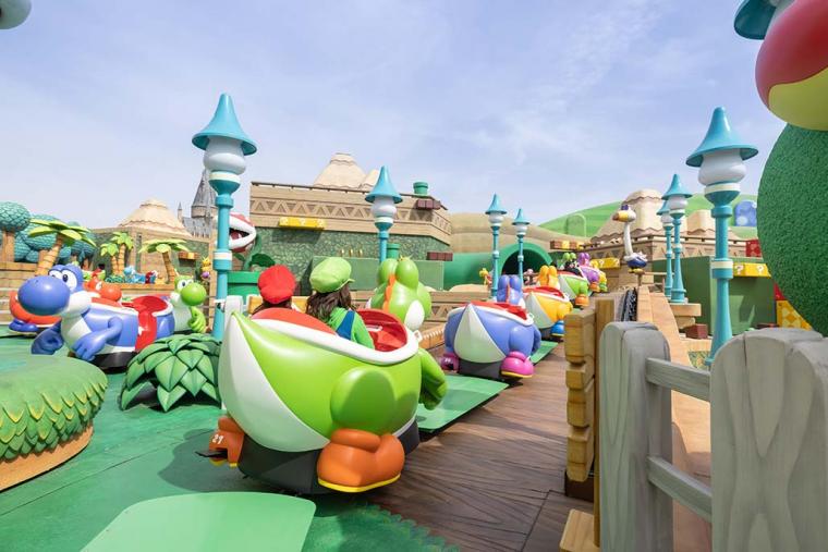 USJ スーパー・ニンテンドー・ワールド「ヨッシー・アドベンチャー」