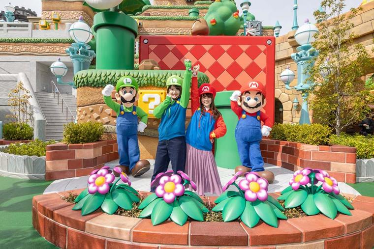 USJ スーパー・ニンテンドー・ワールド「マリオ＆ルイージ・フォト・オポチュニティ」