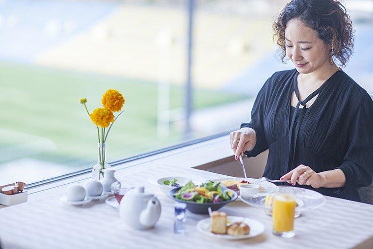 ホテルアラマンダ青山　メインダイニング「ポルトフィーノ」朝食
