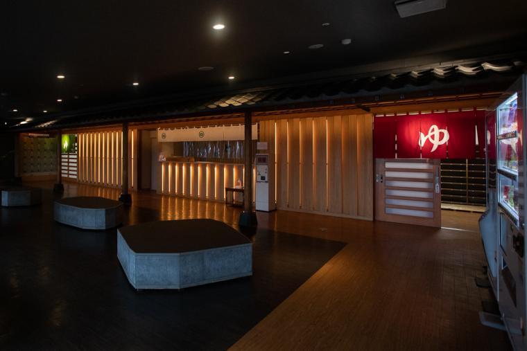 霧島ホテル　硫黄谷庭園大浴場