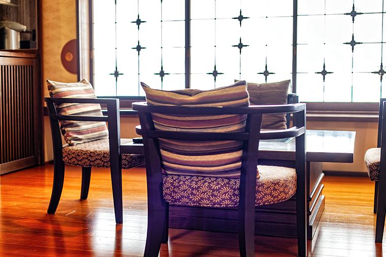 奈良屋のスイートルーム「泉游亭」