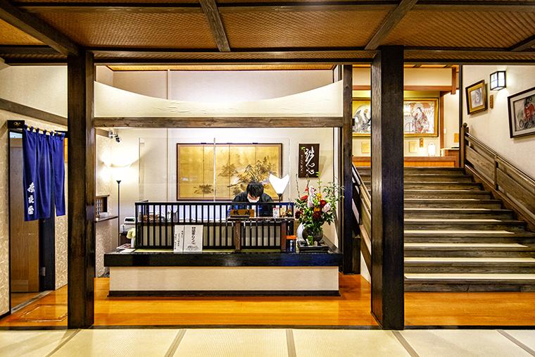 草津温泉の老舗旅館「奈良屋」　チェックイン
