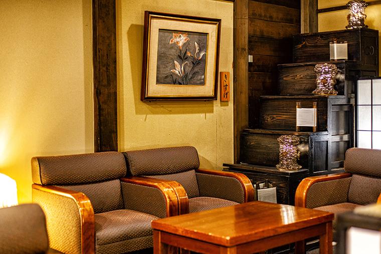 草津温泉の老舗旅館「奈良屋」　休憩処