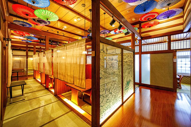 草津温泉の老舗旅館「奈良屋」　食事処