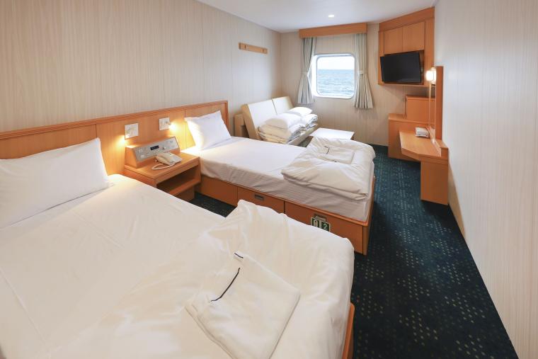 定員4名の「ステートルーム」