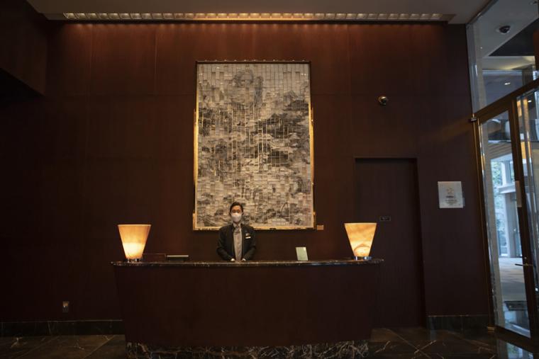 シャングリ・ラ　ホテル東京　エントランス