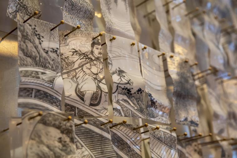 シャングリ・ラ　ホテル東京　エントランスアート