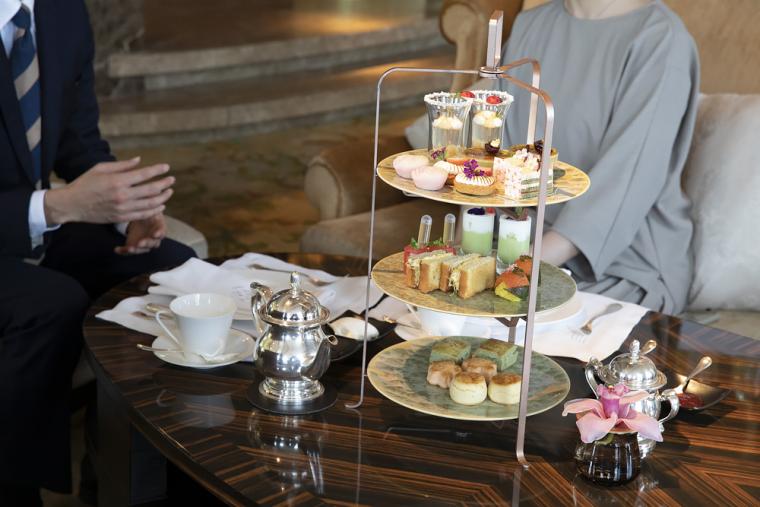 シャングリ・ラ　ホテル東京　ロビーラウンジ　季節のアフタヌーンティー