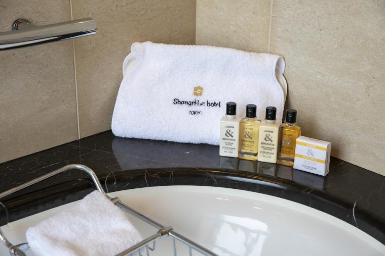 シャングリ・ラ　ホテル東京　バスアメニティ