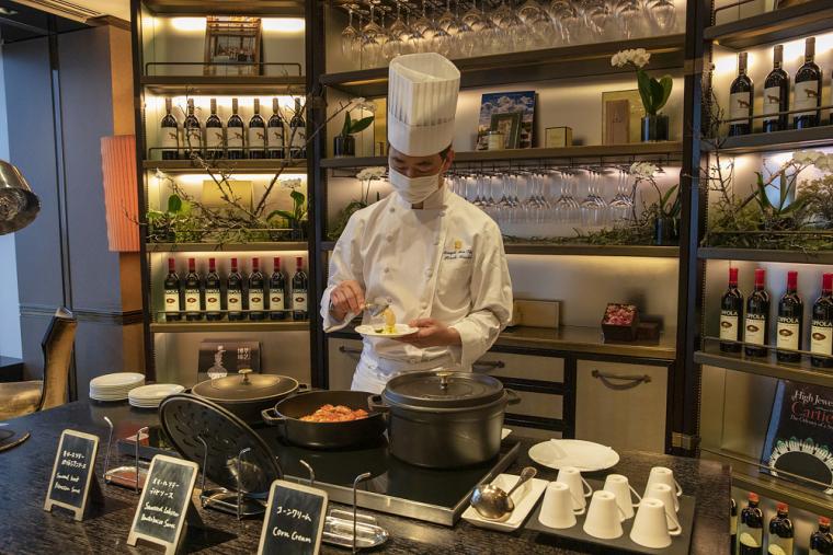 シャングリ・ラ　ホテル東京　エントランス