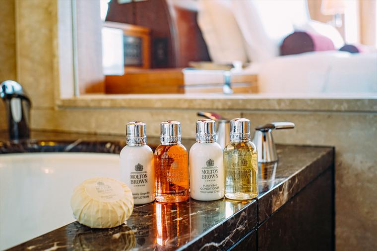 シャングリ・ラ　ホテル東京　モルトンブラウンのアメニティ