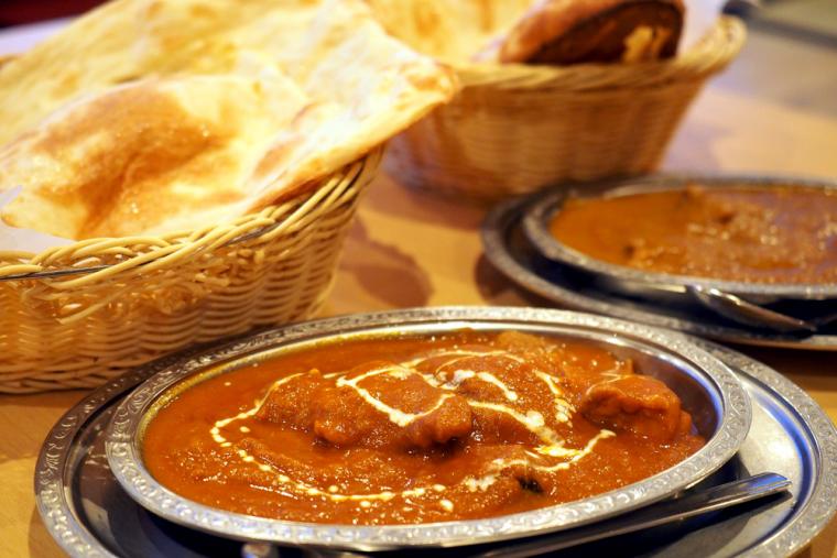 豊平峡温泉名物インドカリー