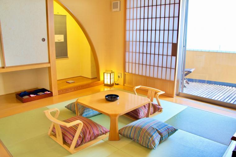 夢紡ぎの宿 ⽉の渚　部屋