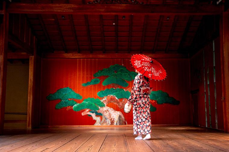 道後温泉 大和屋本店 能舞台