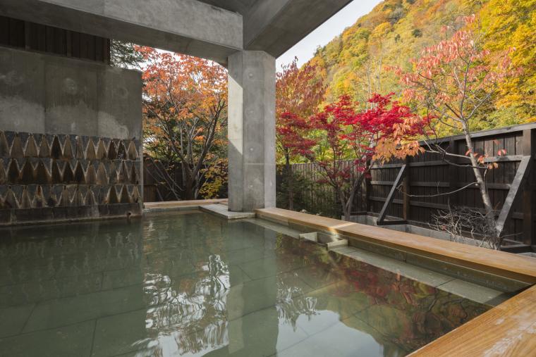 定山渓温泉 ぬくもりの宿 ふる川　花天の湯