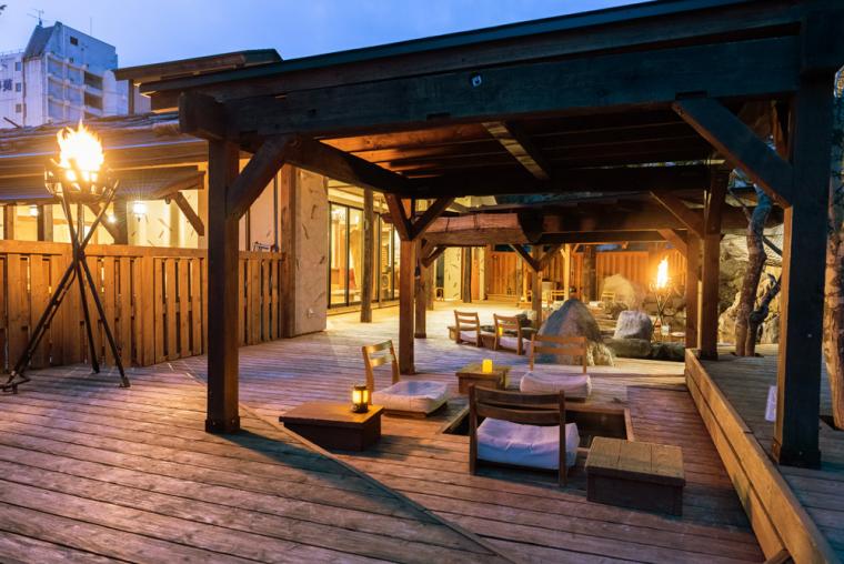 定山渓温泉 ぬくもりの宿 ふる川　定山の森ナイトラウンジ