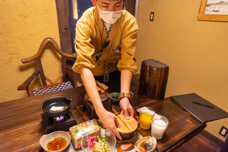 定山渓温泉 ぬくもりの宿 ふる川　朝食