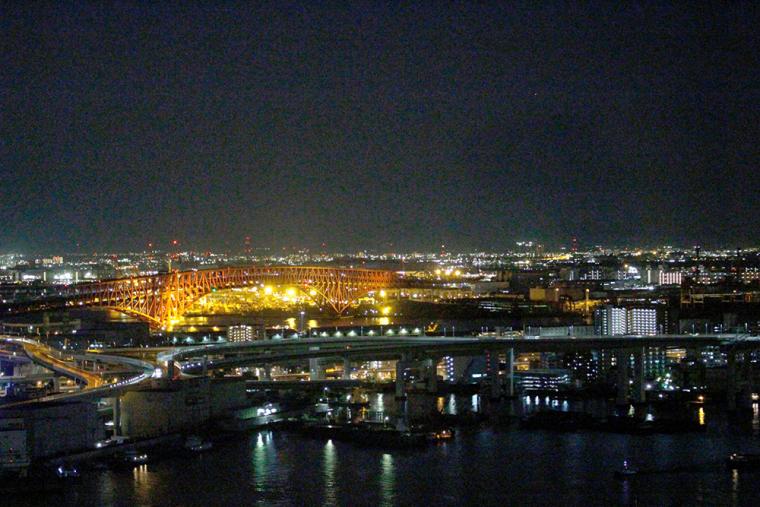 ホテル京阪ユニバーサルタワー 夜景