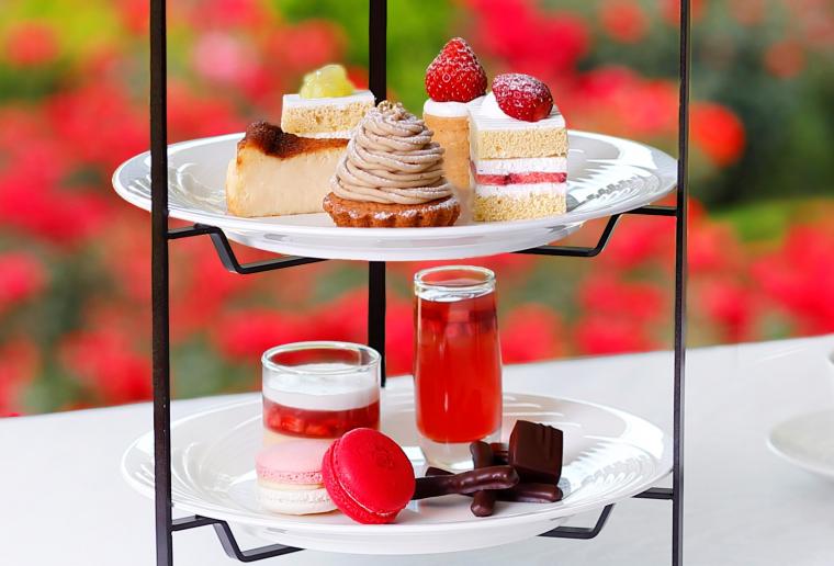 魅力的なスイーツが揃うアフタヌーンティー