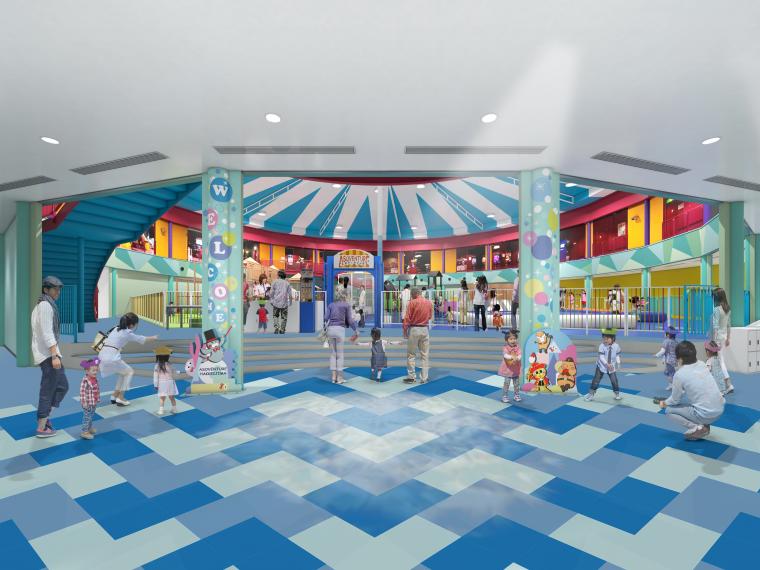 リニューアルされた全天候型キッズパーク「あそべんちゃあ」