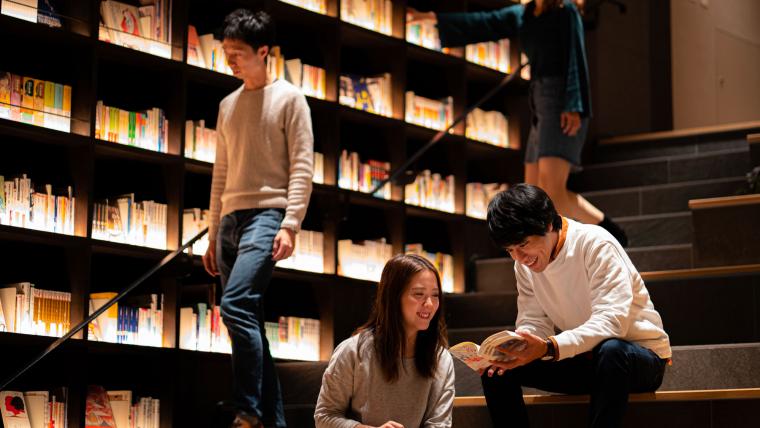 時間を気にせず本に没頭できる空間