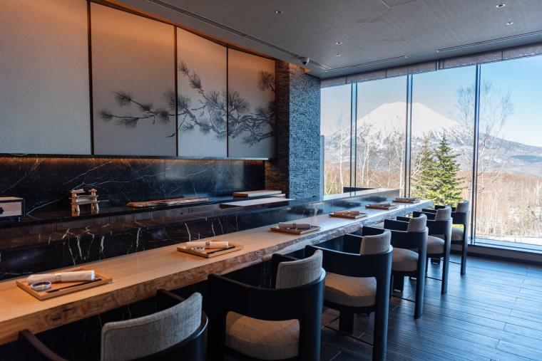 東山ニセコビレッジ・リッツ・カールトン・リザーブ　夕食