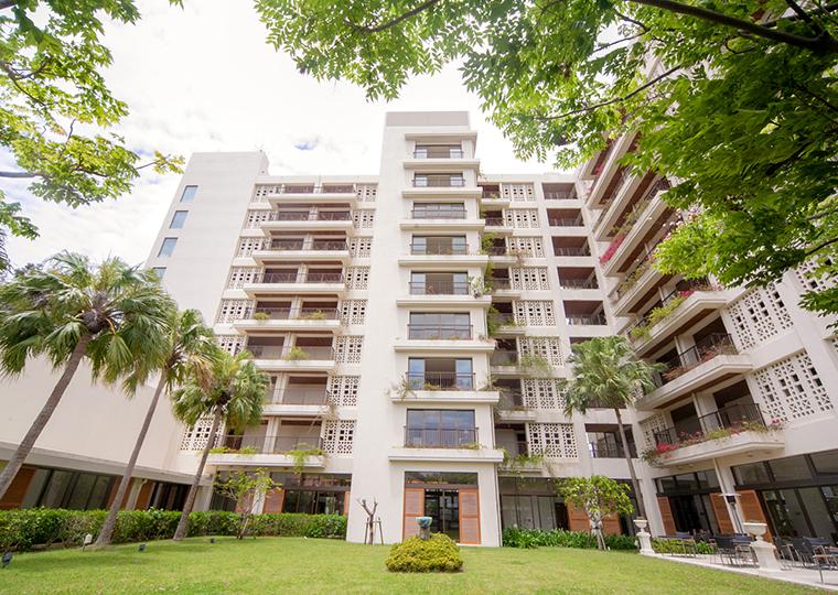 ザ・テラスクラブ　アット　ブセナ　オープンエアー構造