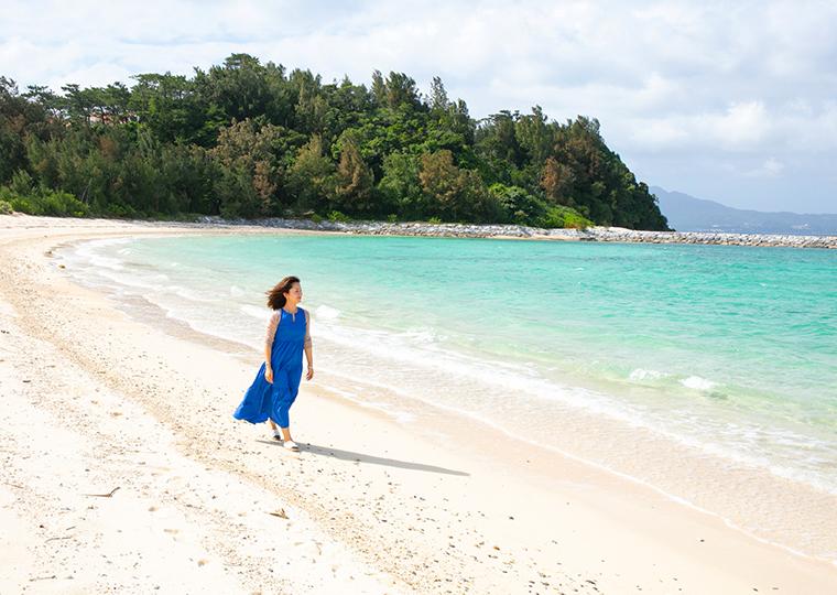 ザ・テラスクラブ　アット　ブセナ　ビーチ散歩