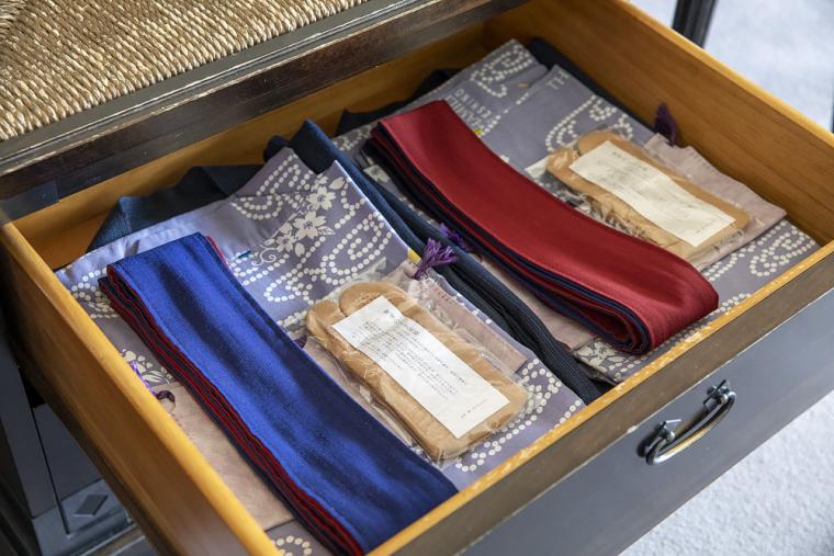 部屋に用意された浴衣