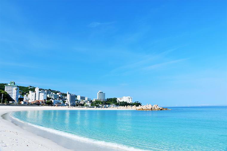 白良浜海水浴場 