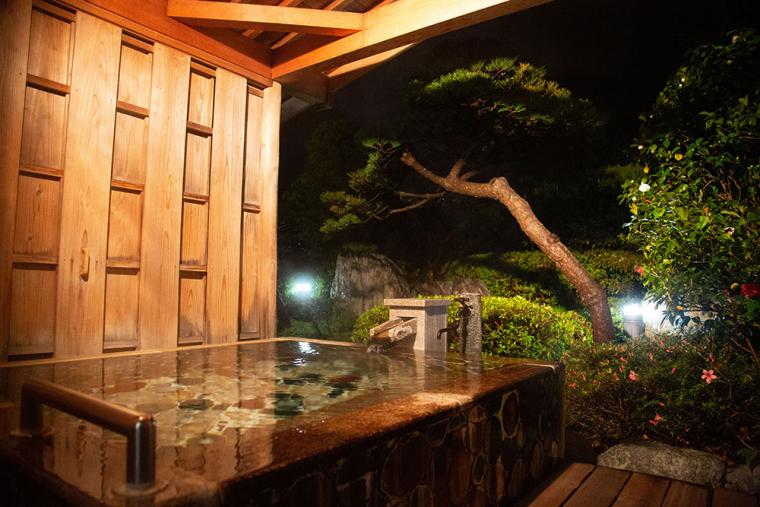 玉造温泉 玉造グランドホテル長生閣 露天風呂付き客室