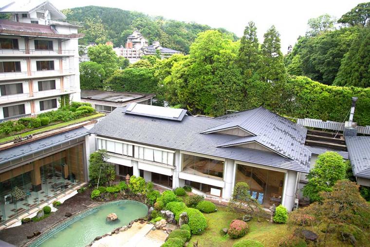 玉造温泉 玉造グランドホテル長生閣 露天風呂付き客室