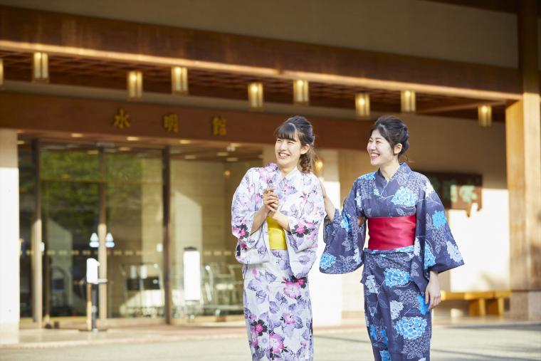 水明館浴衣レンタル