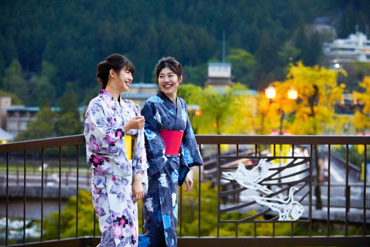 下呂温泉街町並み