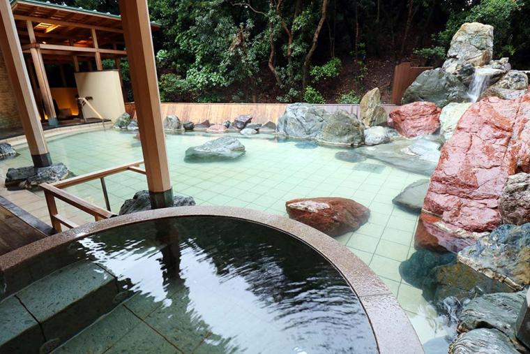 白浜温泉 ホテル川久 温泉露天風呂