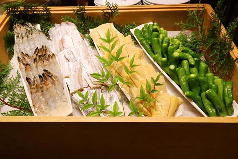 白浜温泉 ホテル川久 夕食ビュッフェ