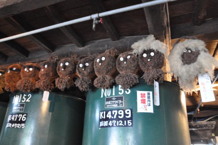 蔵人手作りのふくろう