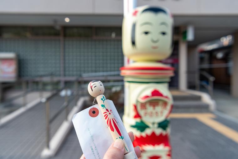 こけし型郵便ポスト