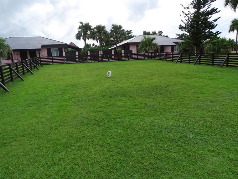 オクマプライベートビーチ＆リゾートのドッグラン