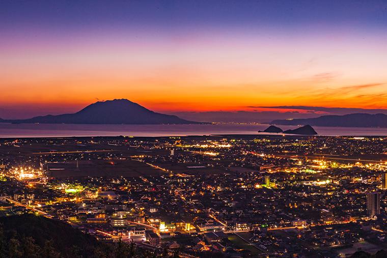 国分城山公園 展望台