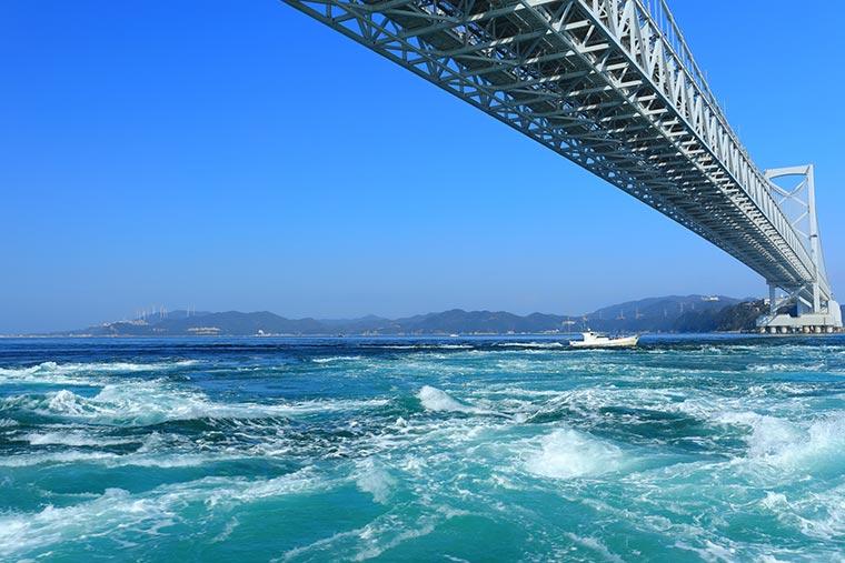 徳島県　鳴門海峡・渦潮