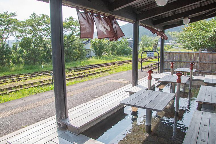 由布院駅　ゆふいん駅 あし湯