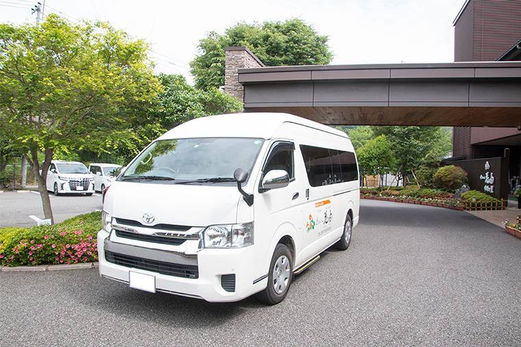 由布院温泉　朝霧のみえる宿　ゆふいん花由　無料送迎バス