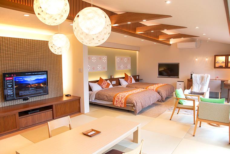 由布院温泉　朝霧のみえる宿　ゆふいん花由