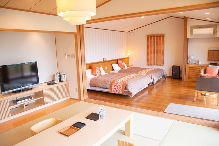 由布院温泉　朝霧のみえる宿　ゆふいん花由　客室