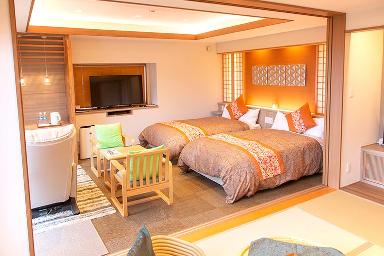 由布院温泉　朝霧のみえる宿　ゆふいん花由　客室