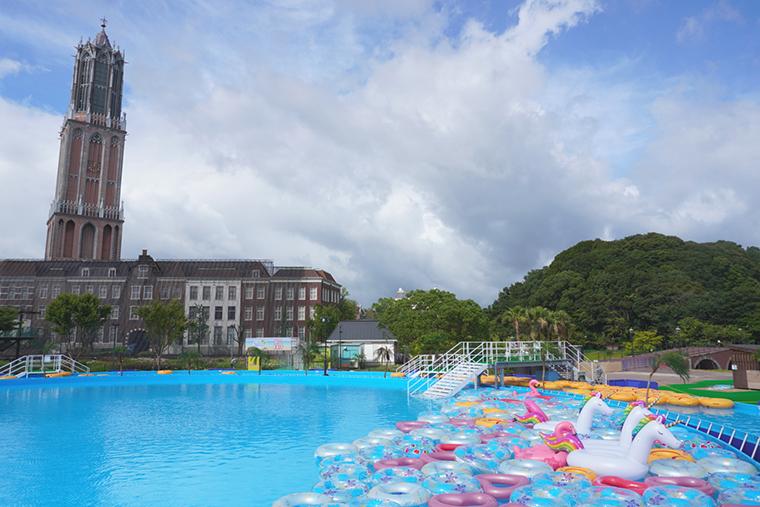 ハウステンボス　ガーデンプール