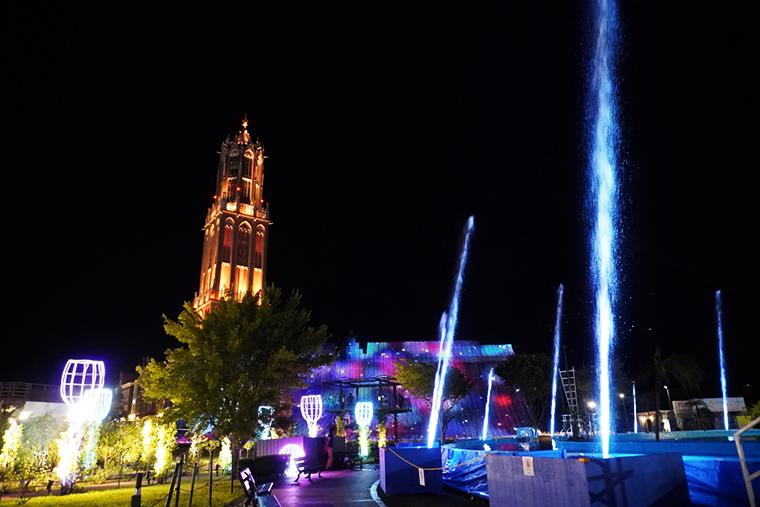 ハウステンボス　ナイトプール